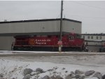 CP 8057 in the Snow